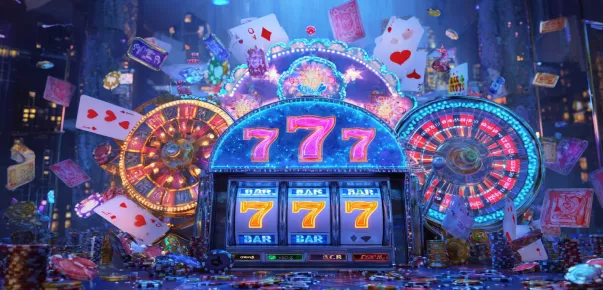 Jokerstar kleine bunte Stadtansicht